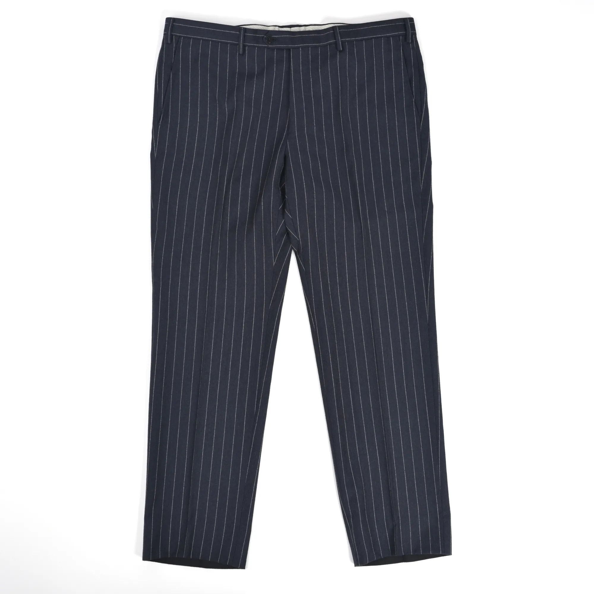 Cifonelli CIFONELLI navy chalk-stripe flannel suit (54 EU) Size 54R - 11 Thumbnail