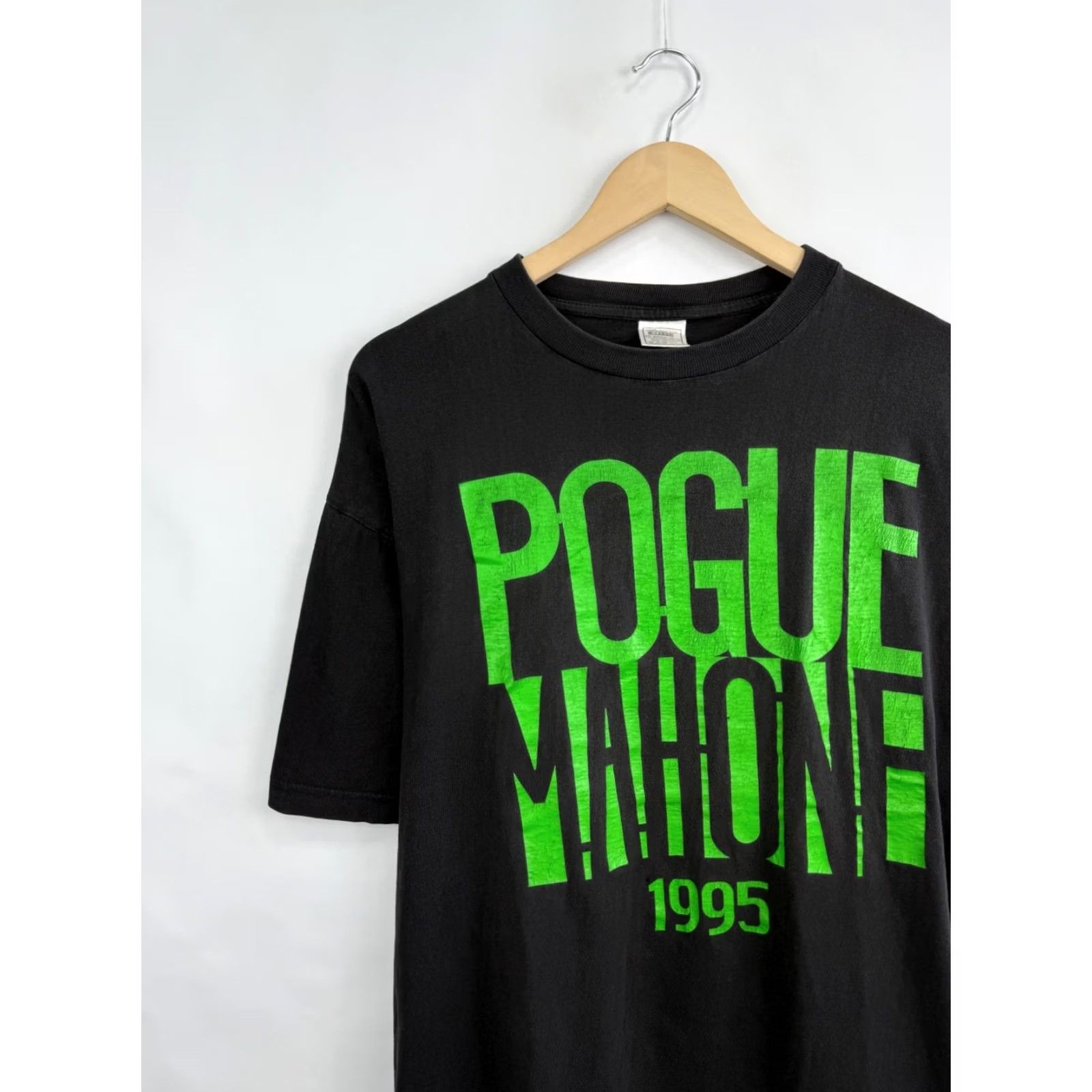 Etro VINTAGE Pogues Pogue Mahone Tour T-Shirt XL Black Retro Mens Shirt Size US XL / EU 56 / 4 - 4 Thumbnail