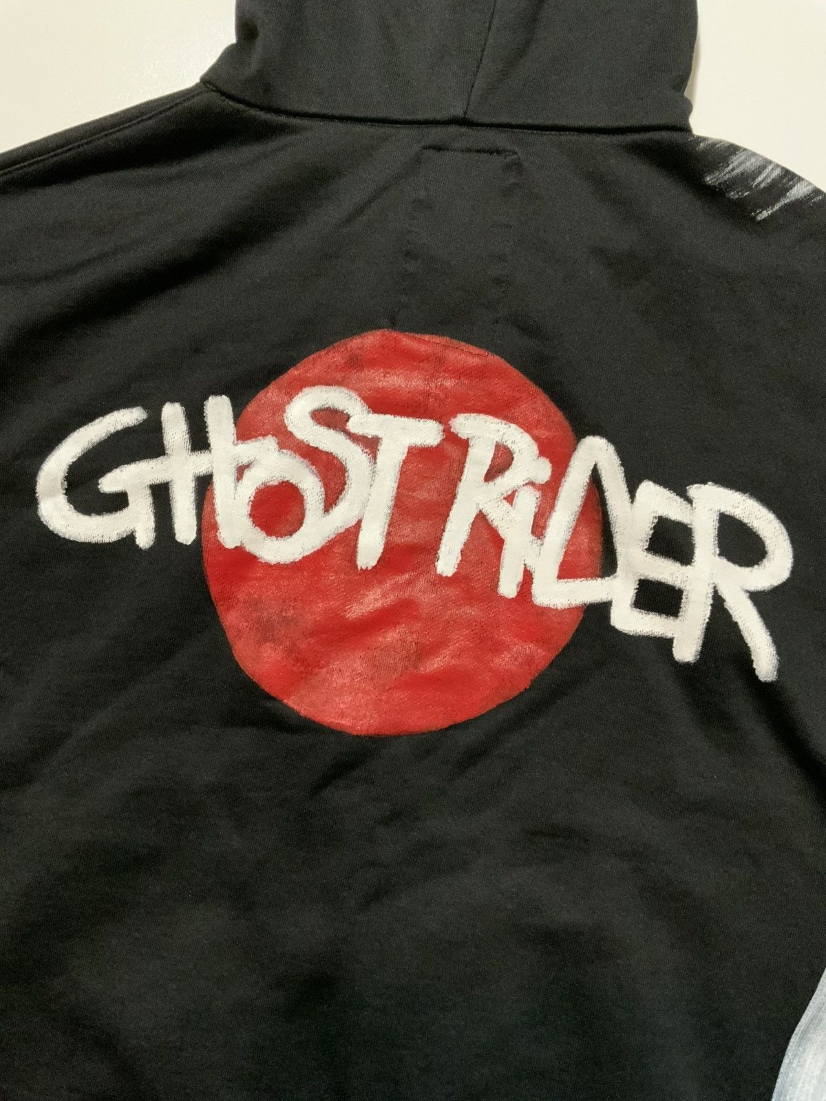 Designer KRH Made Italy Ghost Rider Frozen Nightmare Painted Hoodie Size US S / EU 44-46 / 1 - 9 Thumbnail