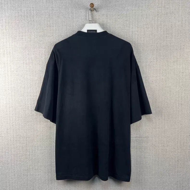 Balenciaga Balenciaga Polaroid photo print round neck loose short-sle Size US M / EU 48-50 / 2 - 3 Thumbnail