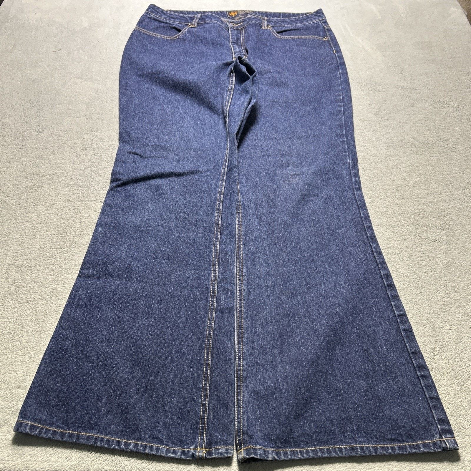Route 66 Beyond Baggy Jeans Womens 16 36x31 Dojo Bootcut Loose Baggie Size 38" / US 16 / IT 52 - 8 Thumbnail