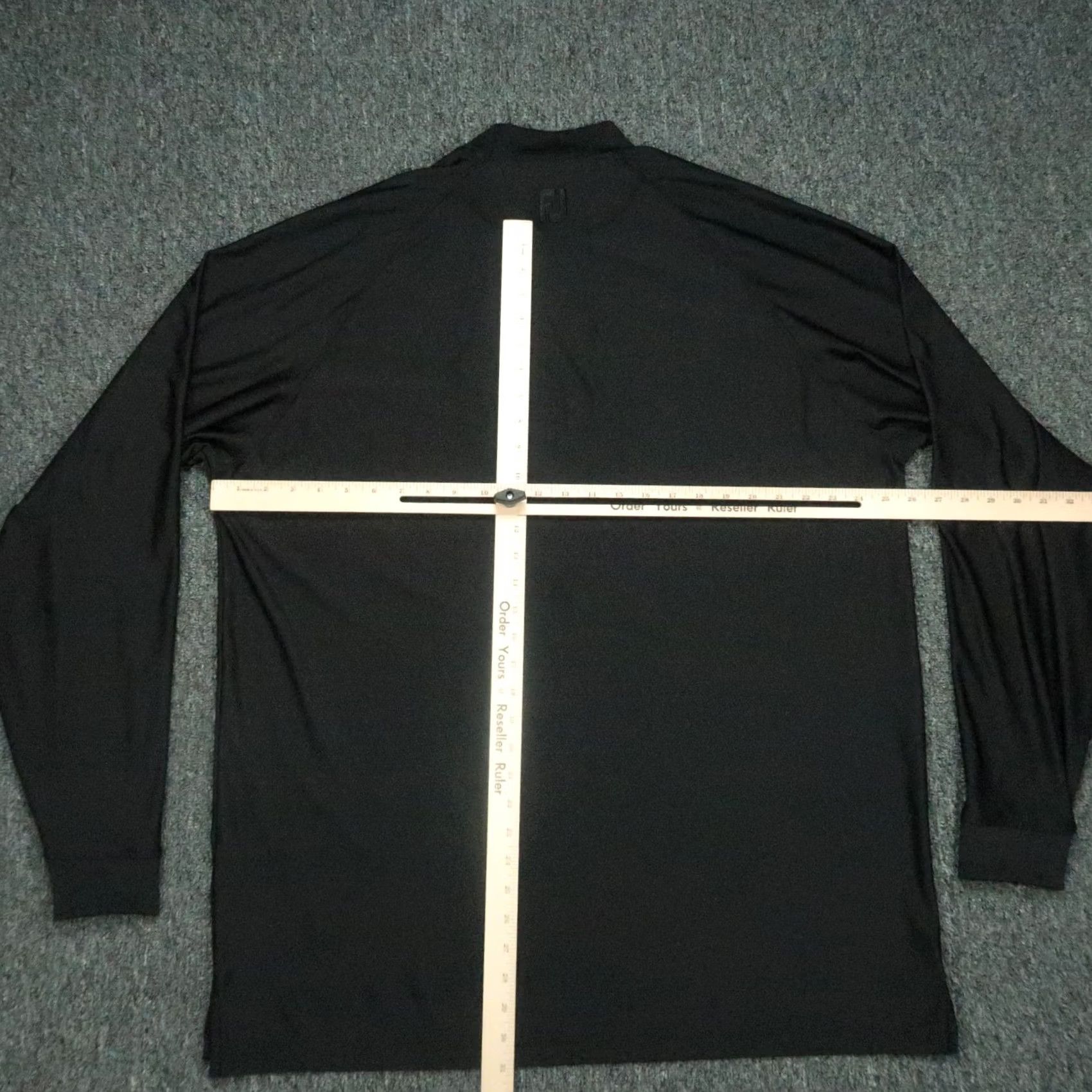 Footjoy FootJoy Pullover Mens Black Mock Neck Golf Performance Long Sleeve 2XL Size US XXL / EU 58 / 5 - 7 Thumbnail