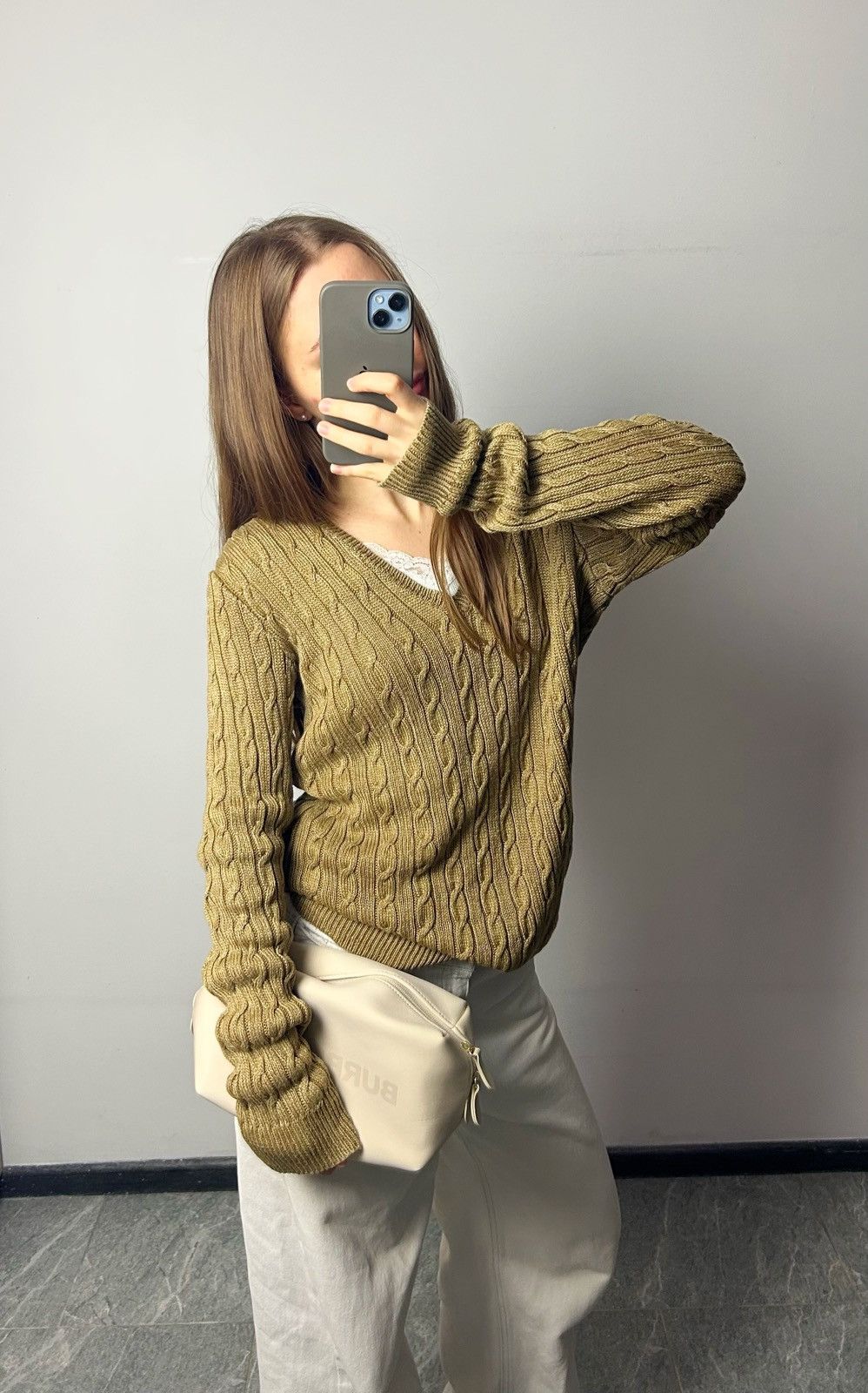 Polo Ralph Lauren Vintage PRL knit sweater polo Ralph Lauren X-Large Size XL / US 12-14 / IT 48-50 - 1 Thumbnail