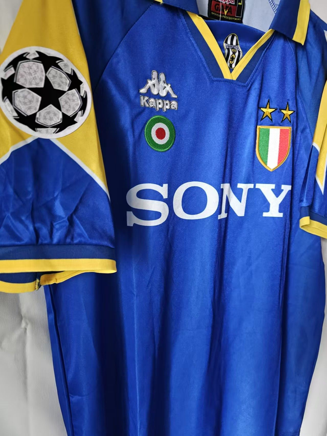 Other 95 96 Juventus #10 del Piero Jersey Away Size US XL / EU 56 / 4 - 3 Thumbnail