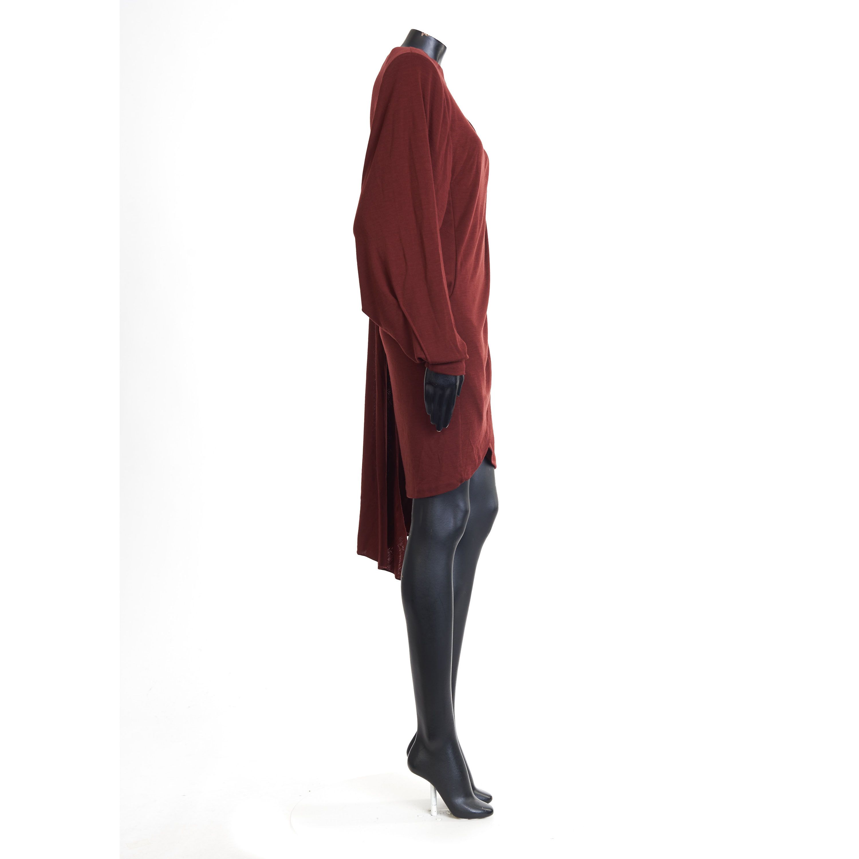 Saint Laurent Paris Draped Dress In Wool Jersey Size M / US 6-8 / IT 42-44 - 7 Thumbnail