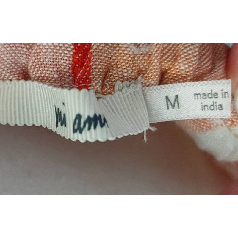 Other Miami Anna Halter Top Smocked Striped Boho Flutter Medium Size M / US 6-8 / IT 42-44 - 3 Thumbnail