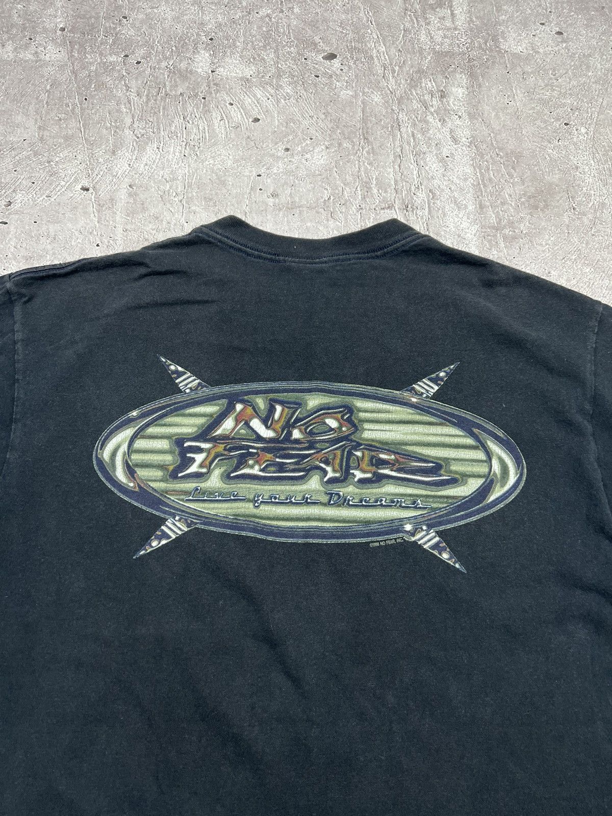 No Fear No Fear Vintage 1996 Single Stitch T-Shirt Size US L / EU 52-54 / 3 - 2 Thumbnail