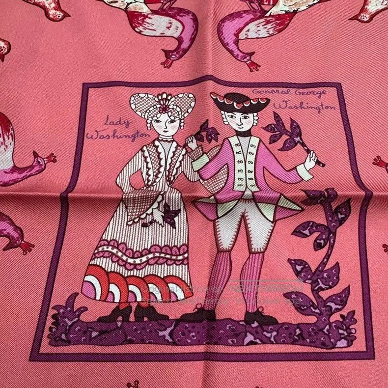 Hermes Hermes "Once Upon a Time" Silk Scarf. Size ONE SIZE - 4 Thumbnail