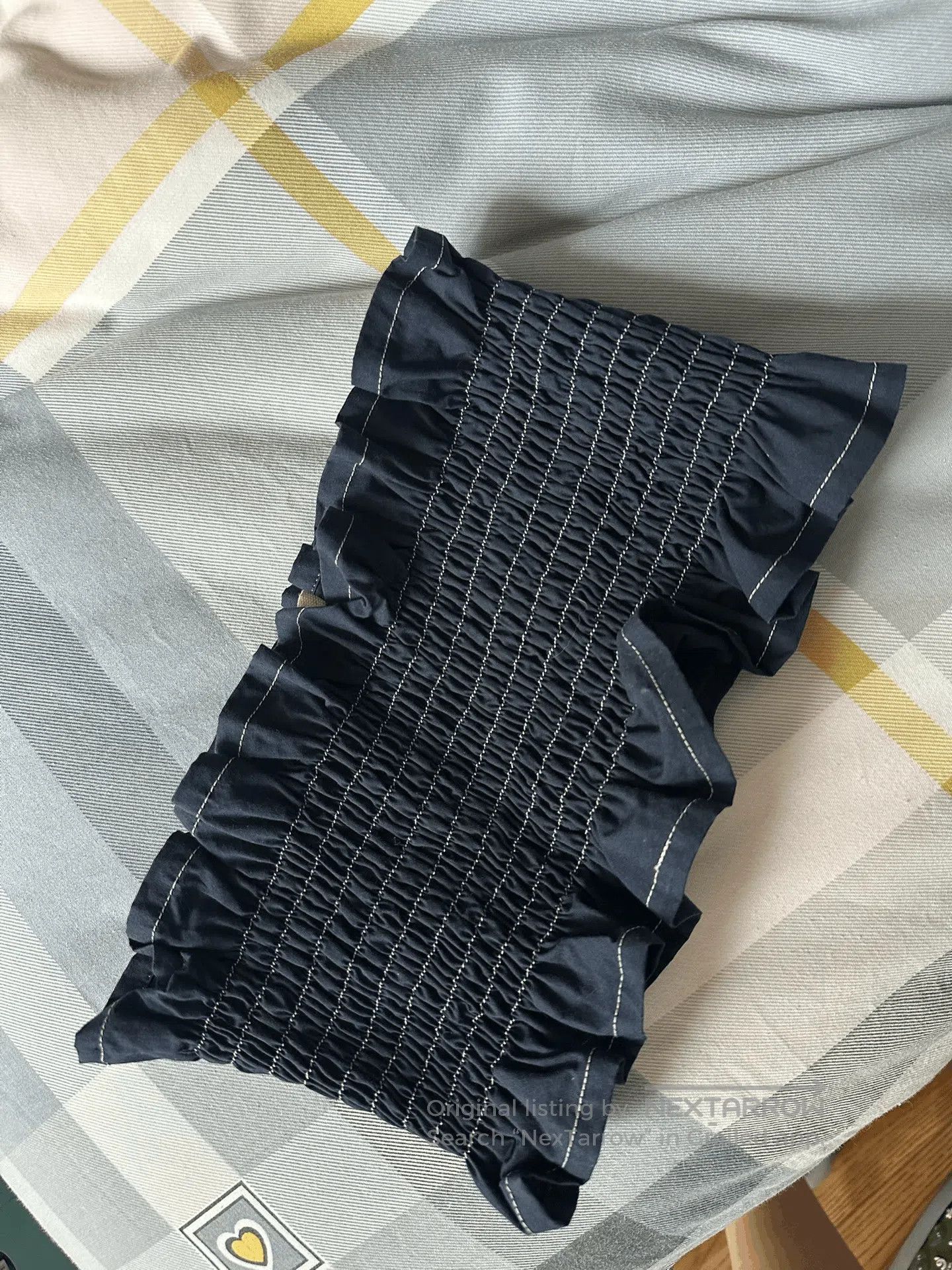 Marni Marni Strapless Top in Dark Blue. Size M / US 6-8 / IT 42-44 - 5 Thumbnail