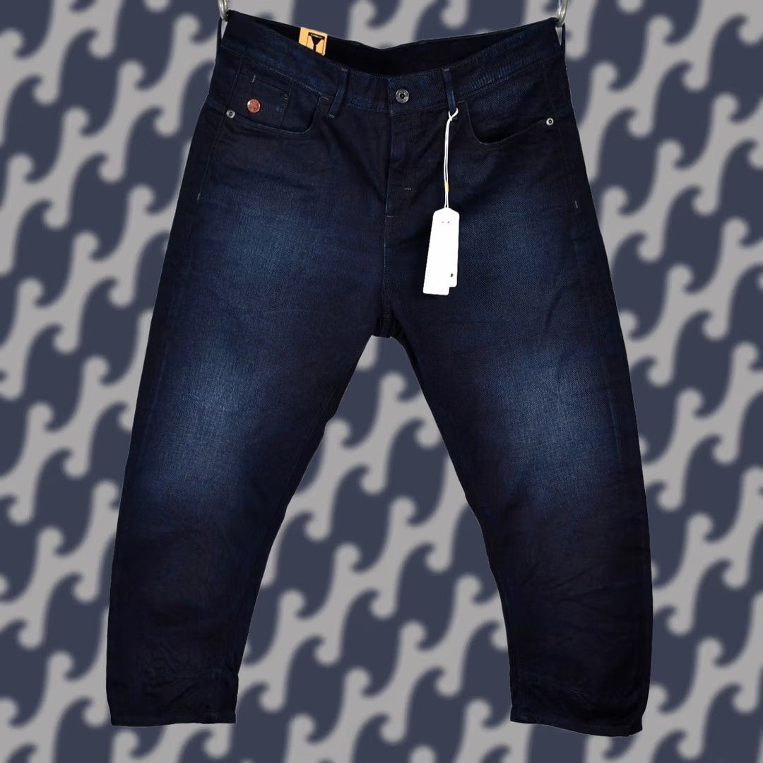 G-Star G-Star RAW Type C 3D Loose Tapered Mazarine Denim Women's W31/L34 Jeans Size ONE SIZE - 1 Thumbnail