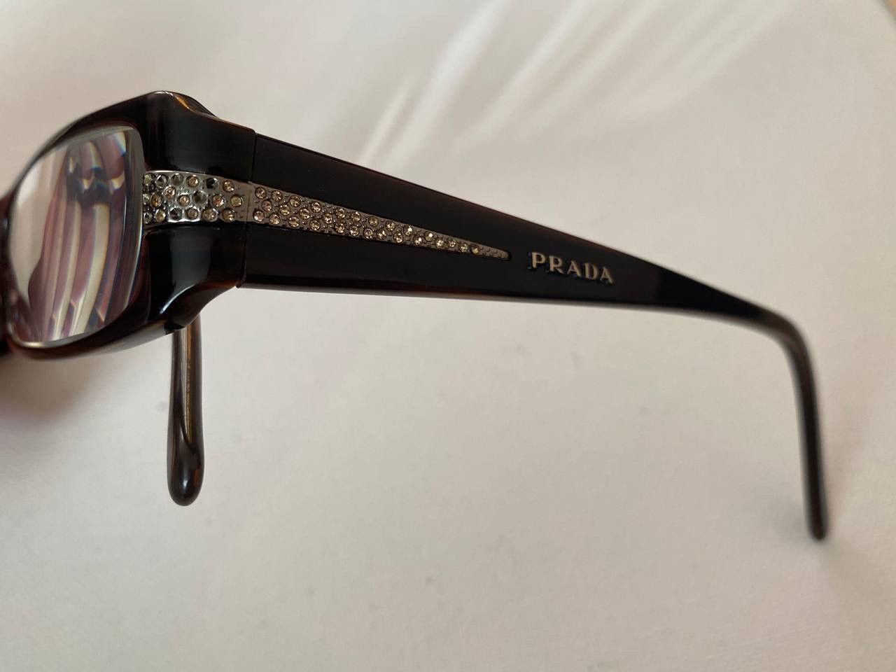 Prada Prada Clear Lens Bayonetta Eye Glasses Size ONE SIZE - 7 Thumbnail