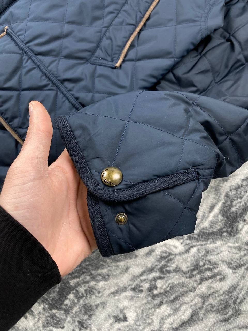 Polo Ralph Lauren Ralph Lauren Navy Blue Quilted Jacket Men Size L Blue Size US M / EU 48-50 / 2 - 3 Thumbnail