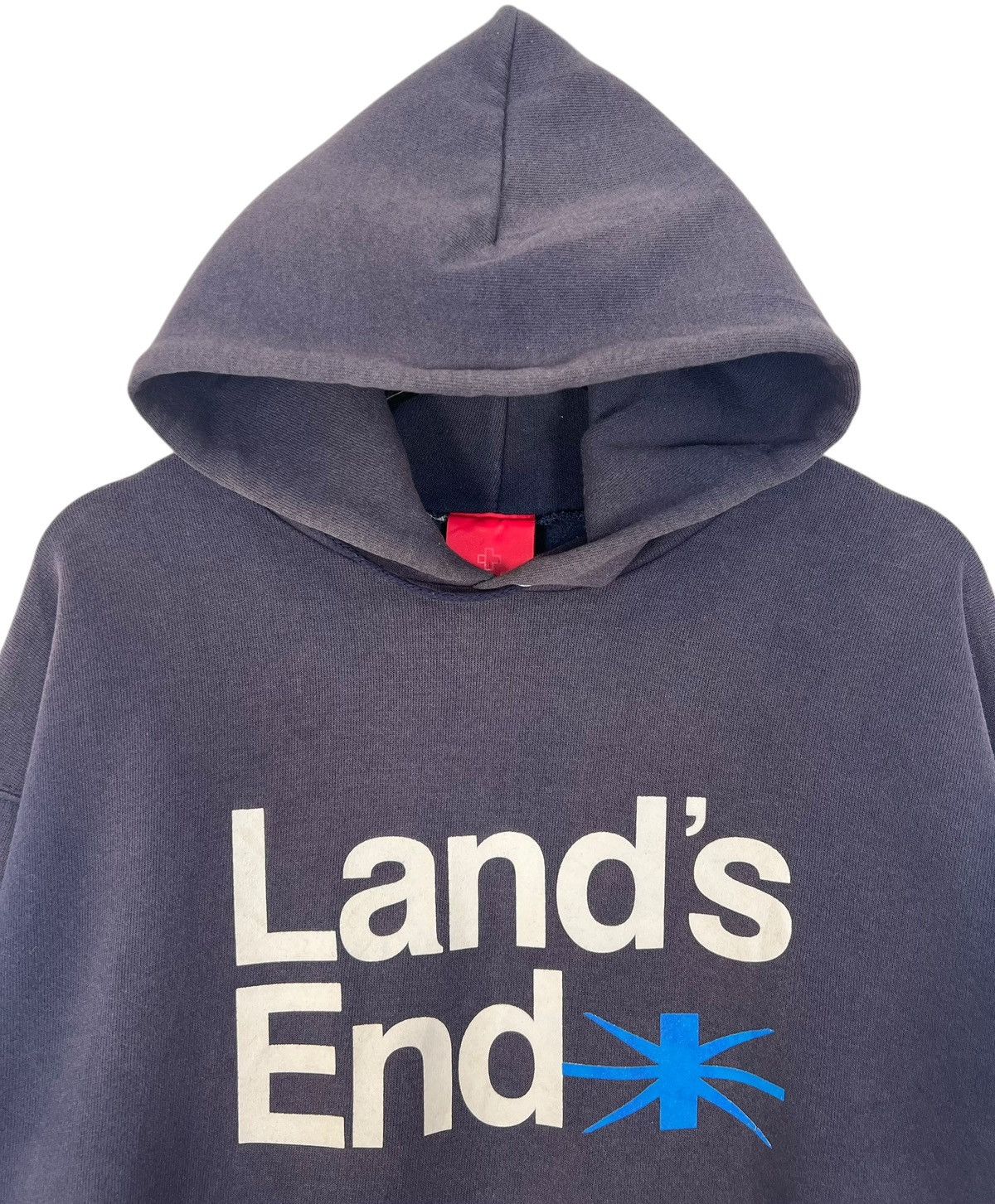 Lands' End × Vintage Vintage Sunfaded Lands End Geneva Tokyo Hoodie Size US XL / EU 56 / 4 - 5 Thumbnail