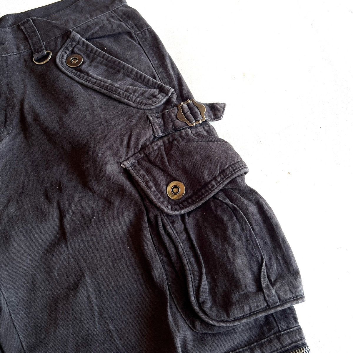 If Six Was Nine Lowbow black cargo pants Size US 32 / EU 48 - 6 Thumbnail