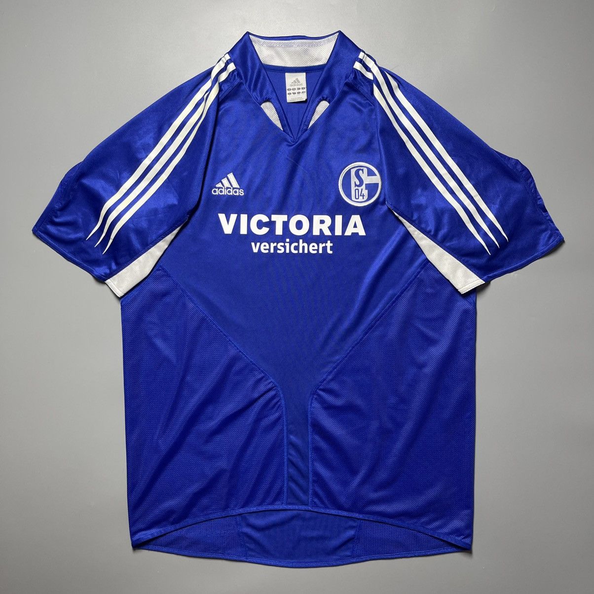 Adidas SCHALKE 04 ADIDAS 2004/2005 FOOTBALL HOME JERSEY #14 ASAMOAH Size US L / EU 52-54 / 3 - 2 Thumbnail