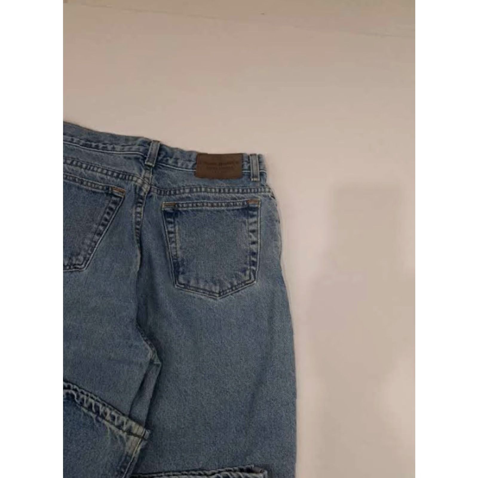 Ralph Lauren Lauren Jeans Co. Woman Jeans Size 10 Blue Medium Wash Straight Zipper Size 32" / US 10 / IT 46 - 6 Thumbnail