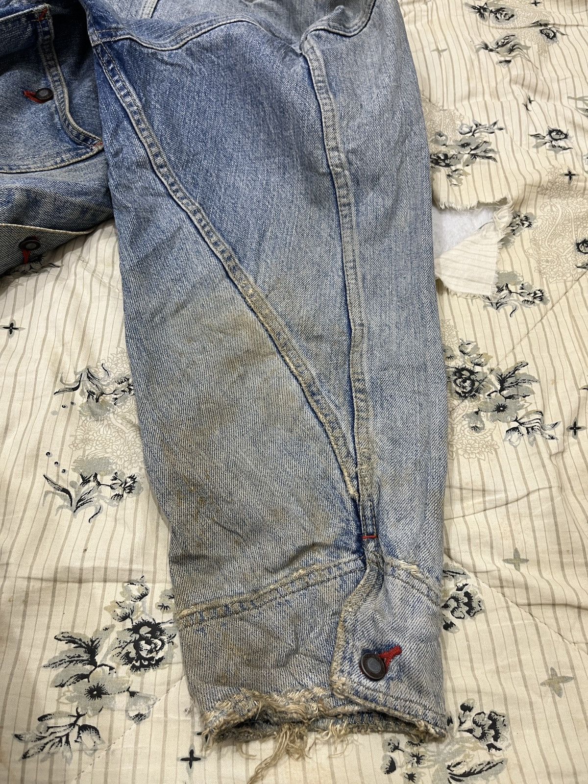 Lee (Zzzz)🔥🔥RARE VINTAGE 70’S LEE DENIM JACKET Size US M / EU 48-50 / 2 - 21 Thumbnail