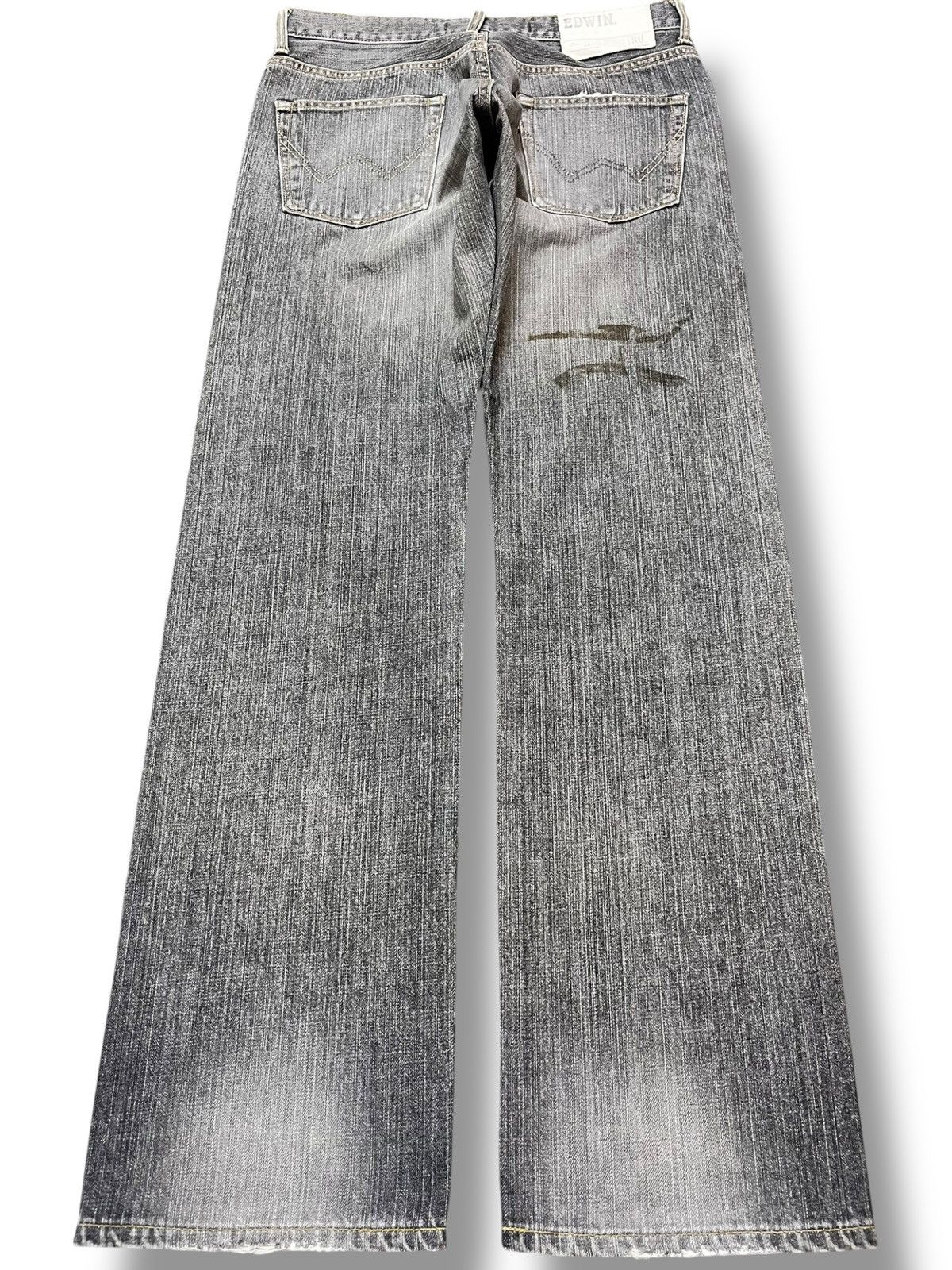 Edwin Vintage Edwin Exclusive Vintage Faded GrungeDistressed Denim Size US 32 / EU 48 - 5 Thumbnail