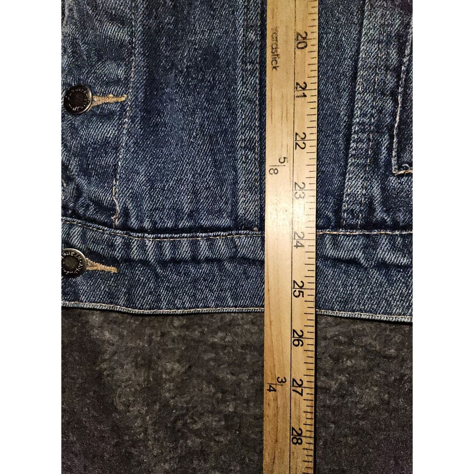 Wrangler VINTAGE Wrangler Hero Denim Trucker Jacket Mens Large Blue Denim 90s Western Pocket Flap Pockets Logo Button Collared Jacket Size US L / EU 52-54 / 3 - 4 Thumbnail