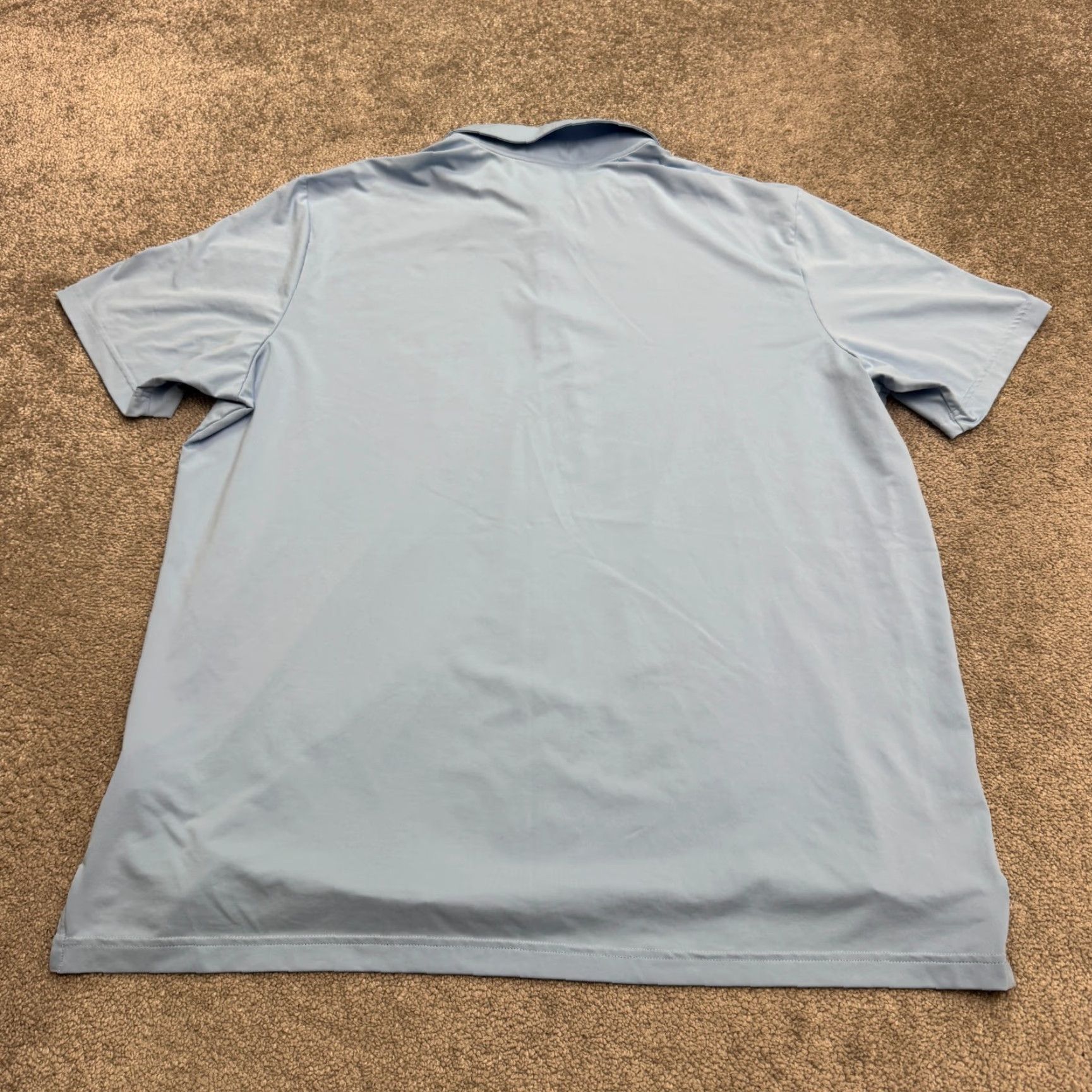 Adidas Adidas Golf Polo Shirt Mens 2XL Short Sleeve Blue Polo Shirt Golf adidas Performance Activewear Size US XXL / EU 58 / 5 - 2 Thumbnail