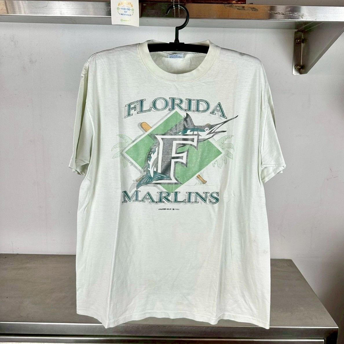 All Sport × MLB × Vintage Vintage 1992 Florida Marlins Baseball MLB XL T-shirt Size US XL / EU 56 / 4 - 1 Thumbnail
