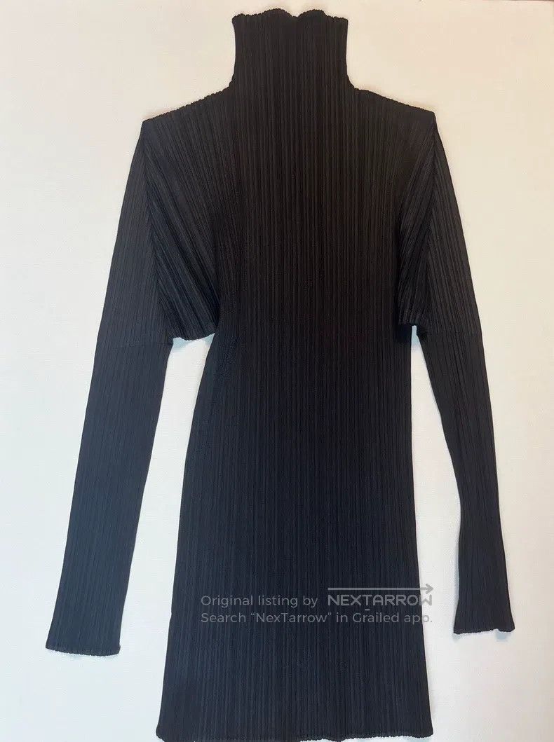 Issey Miyake Issey Miyake Ascetic Style Turtleneck Top Size L / US 10 / IT 46 - 2 Thumbnail