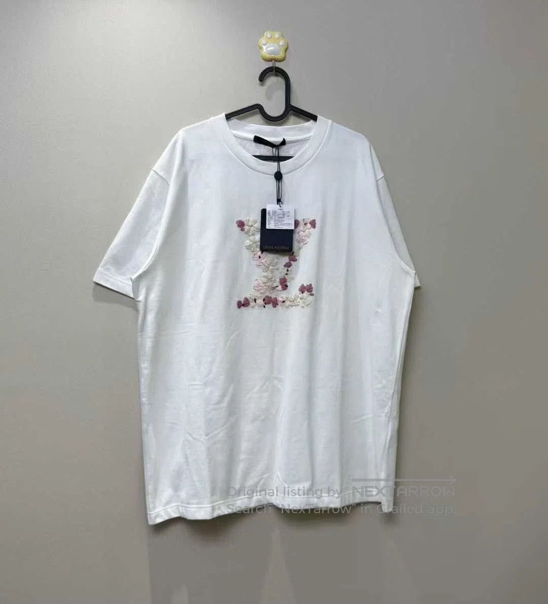 Louis Vuitton Louis Vuitton LV x Nigo White Cherry Blossom Shirt. Size US XXL / EU 58 / 5 - 1 Thumbnail