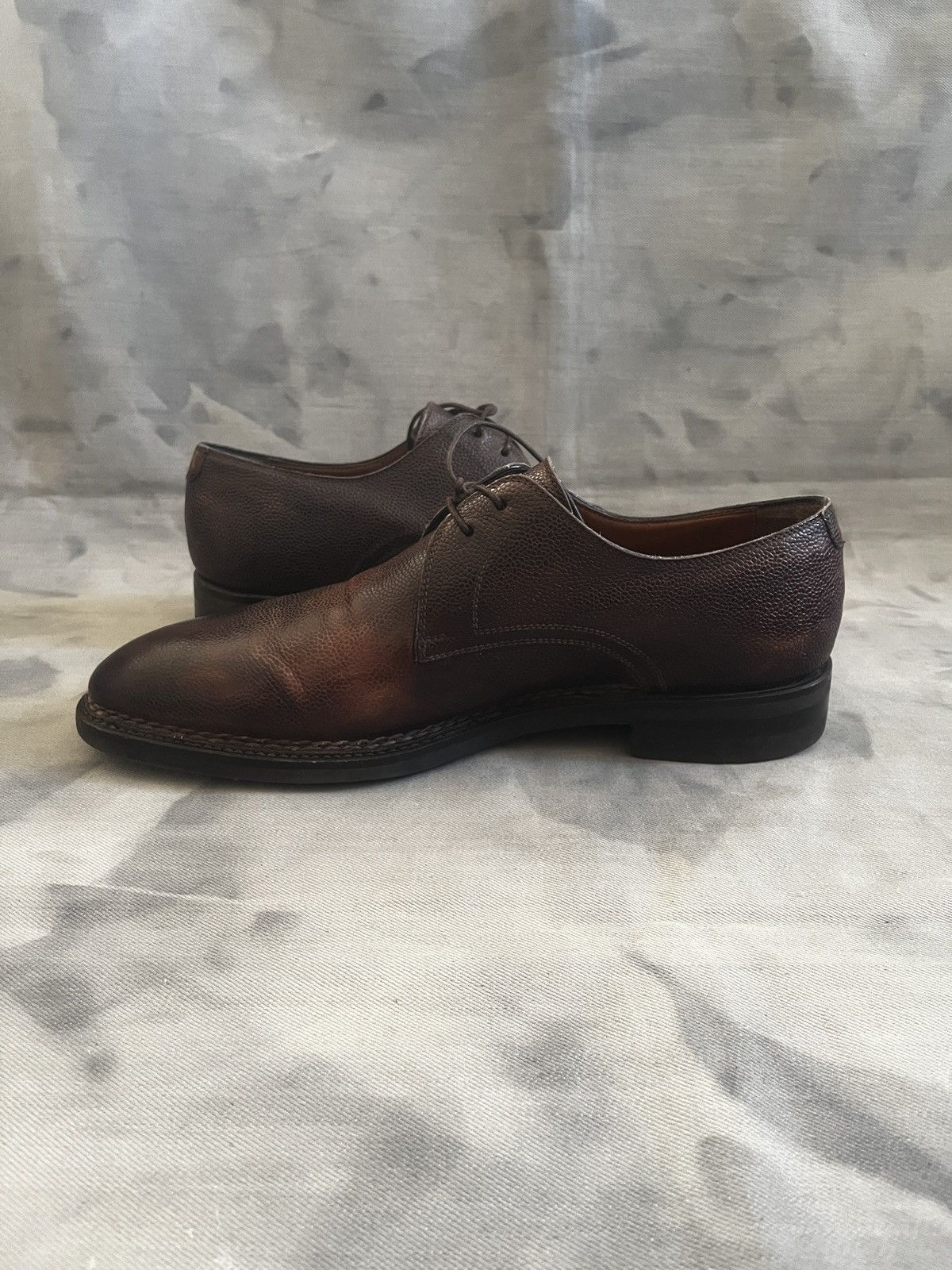 Bontoni Bontoni Scuro Casual Laceup in Legno Size US 13 / EU 46 - 5 Thumbnail