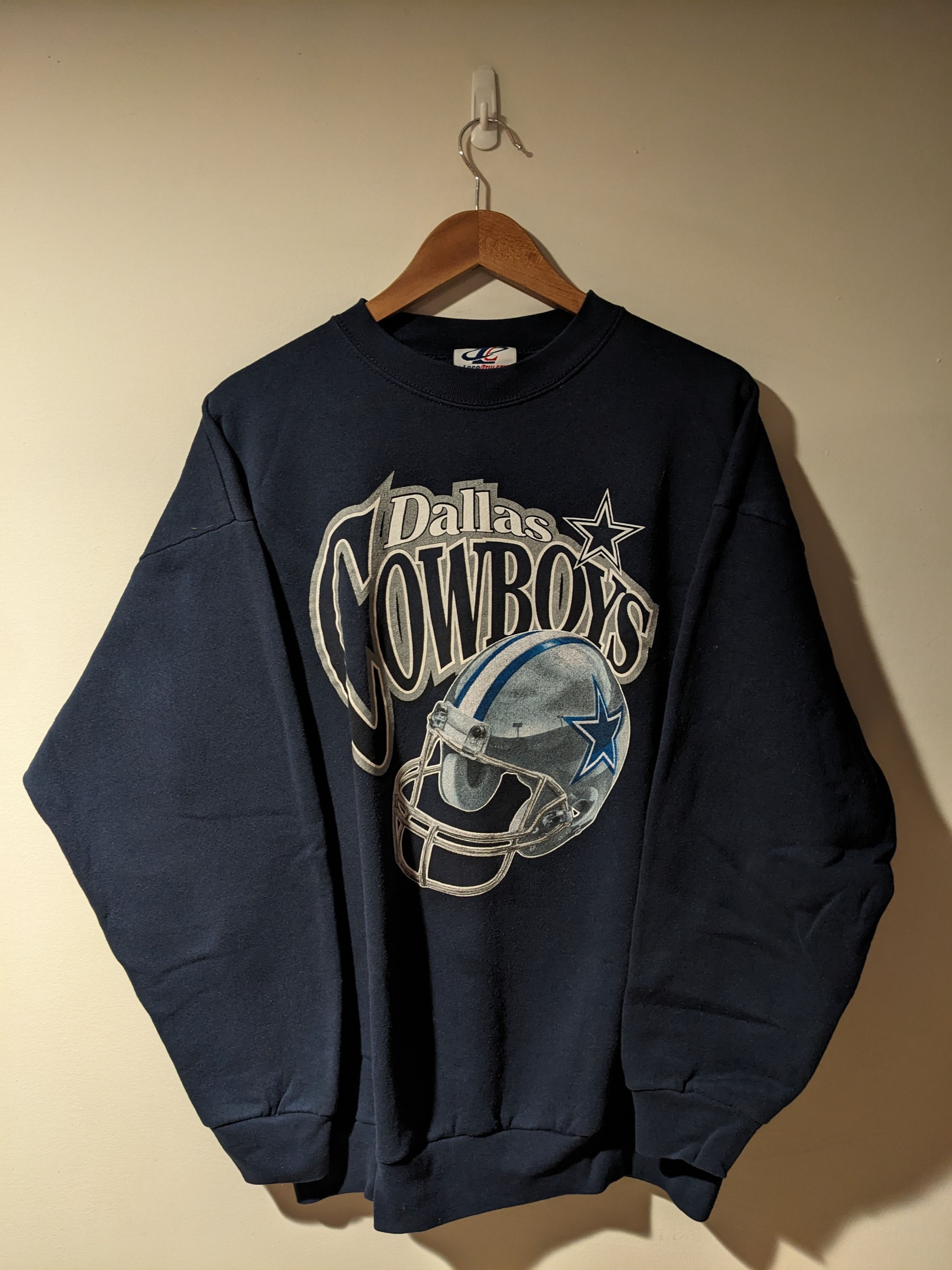 NFL Vintage 90s Dallas Cowboys NFL Football Sweatshirt Size US XL / EU 56 / 4 - 1 Thumbnail