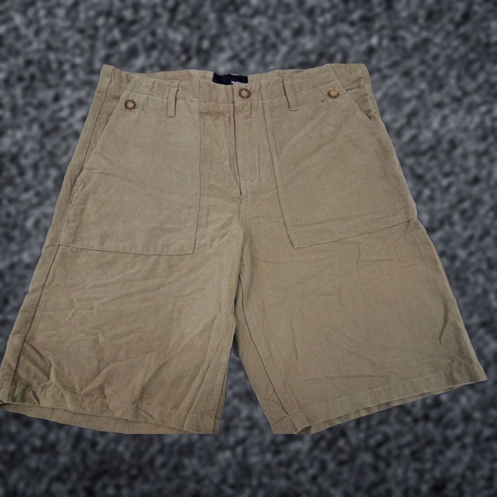 Hurley Hurley Corduroy Chino Walkshort Khaki Tan Mens Size 32 Inseam 9 Casual Beach Stretch Flat Front Zip Regular Pattern Solid 6707 Size US 32 / EU 48 - 1 Thumbnail