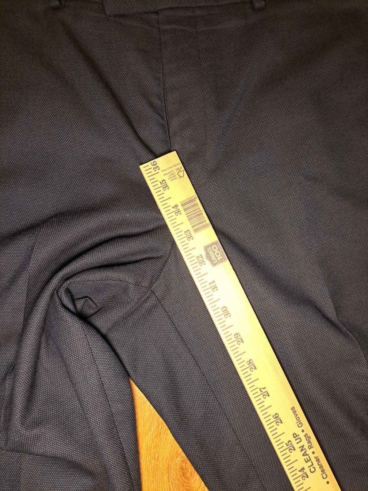 Banana Republic Banana Republic Dress Pants Mens 35x32 Navy Blue Size 42R - 7 Thumbnail