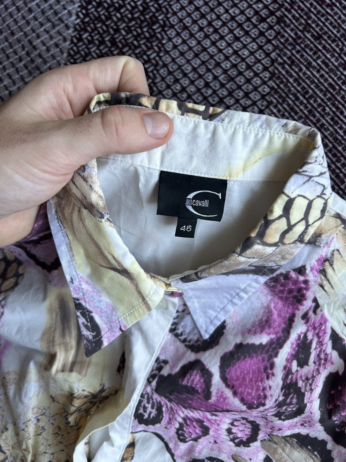 Just Cavalli Vintage Roberto Cavalli Luxury Women Shirt Solid Style Sz 46 Size L / US 10 / IT 46 - 9 Thumbnail