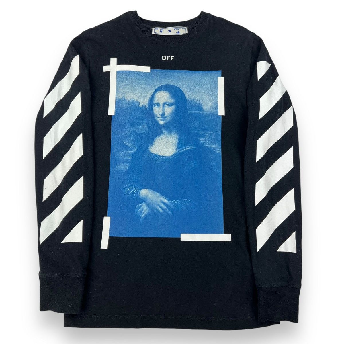 Off-White Off-White Mona Lisa Black Long Sleeve T Shirt Size US S / EU 44-46 / 1 - 2 Thumbnail