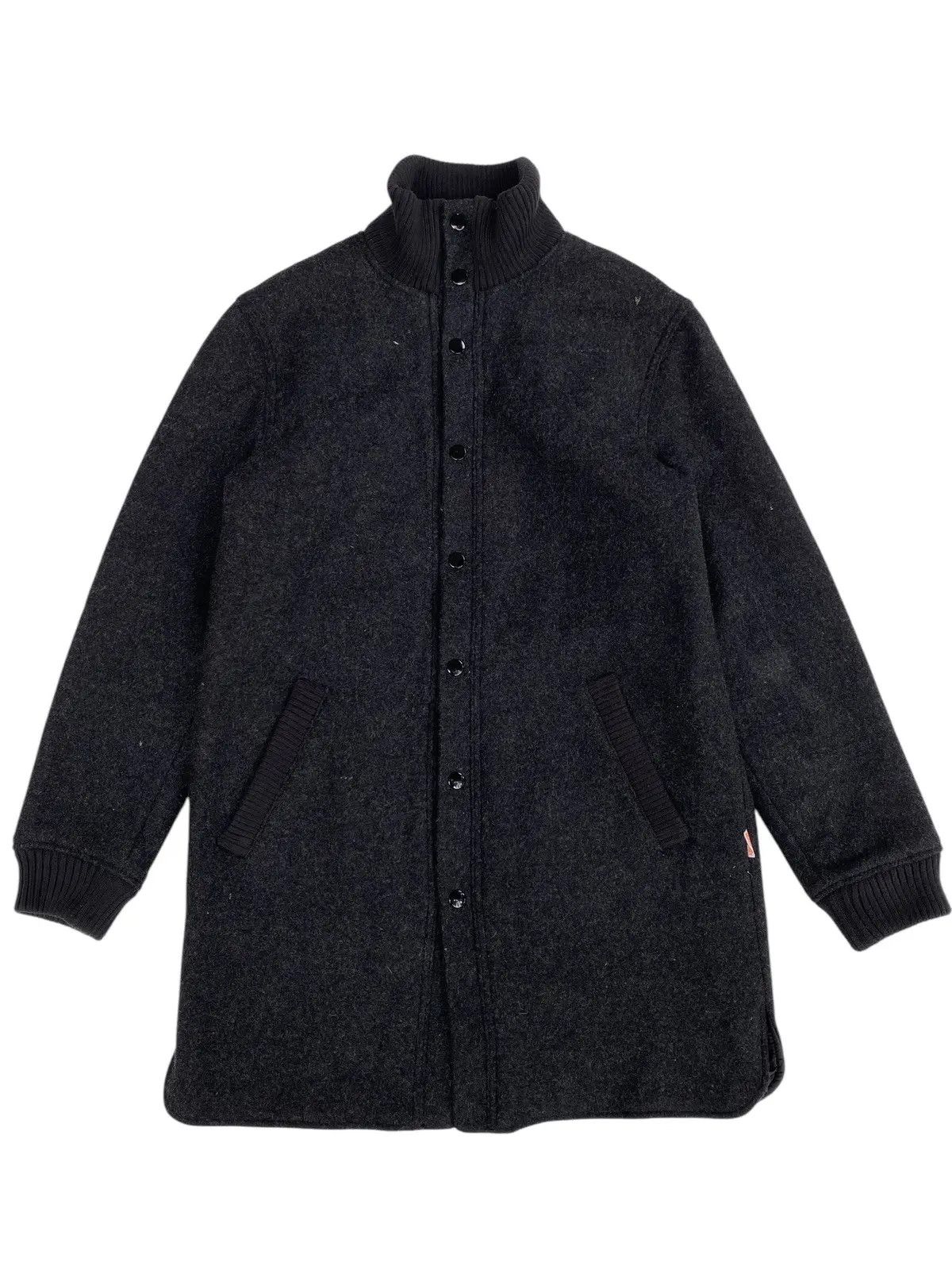 Beams Plus Beam Boy By Beam Plus Wool Long Jacket Black Size US S / EU 44-46 / 1 - 1 Thumbnail