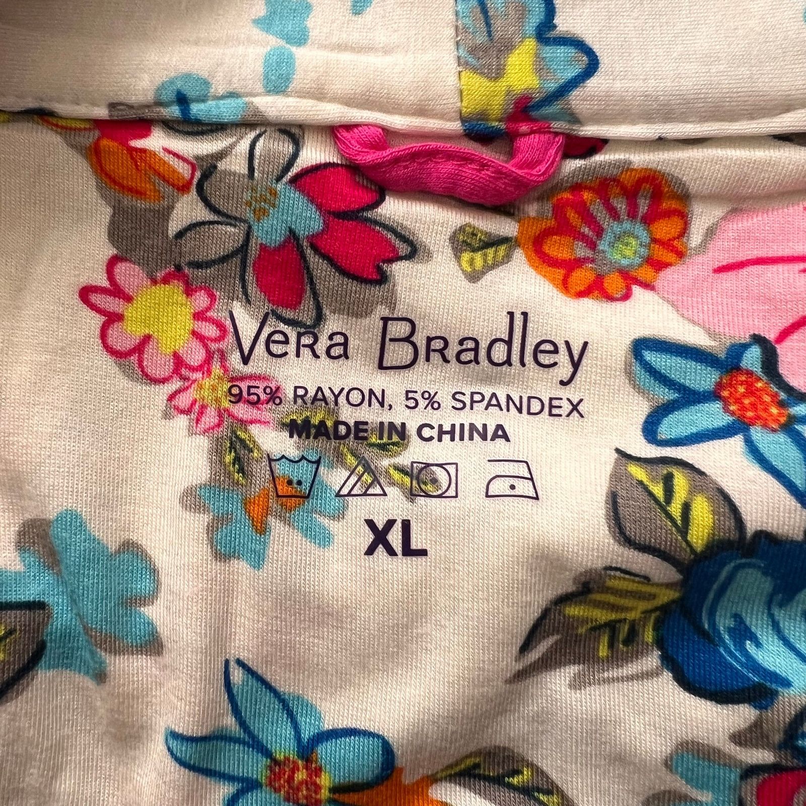 Vera Bradley VERA BRADLEY Pretty Posies Heather Wrap Robe w/ Tags, XL Size ONE SIZE - 10 Thumbnail