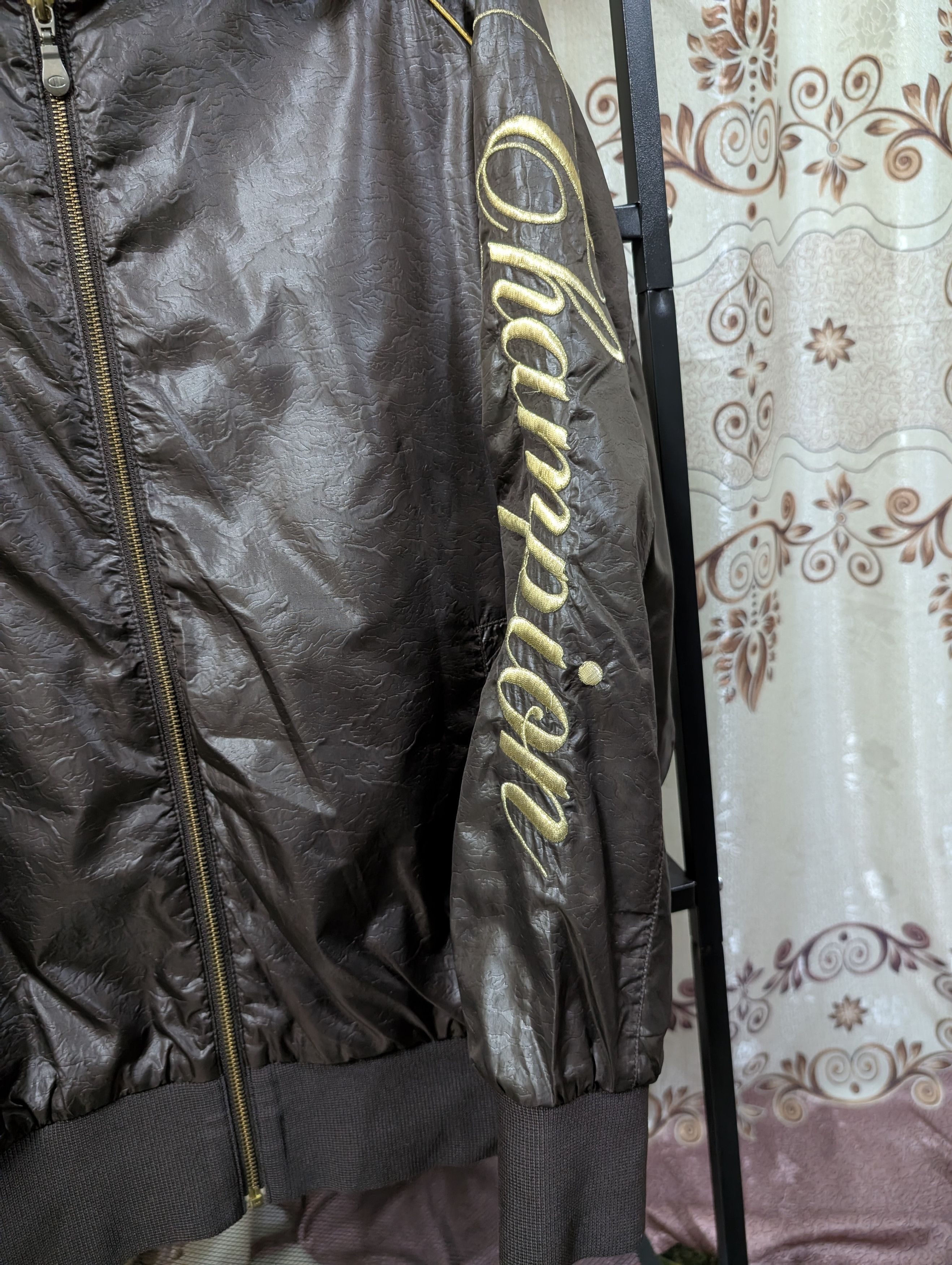 Vintage Champion Men's Full Zip Windbreaker Jacket