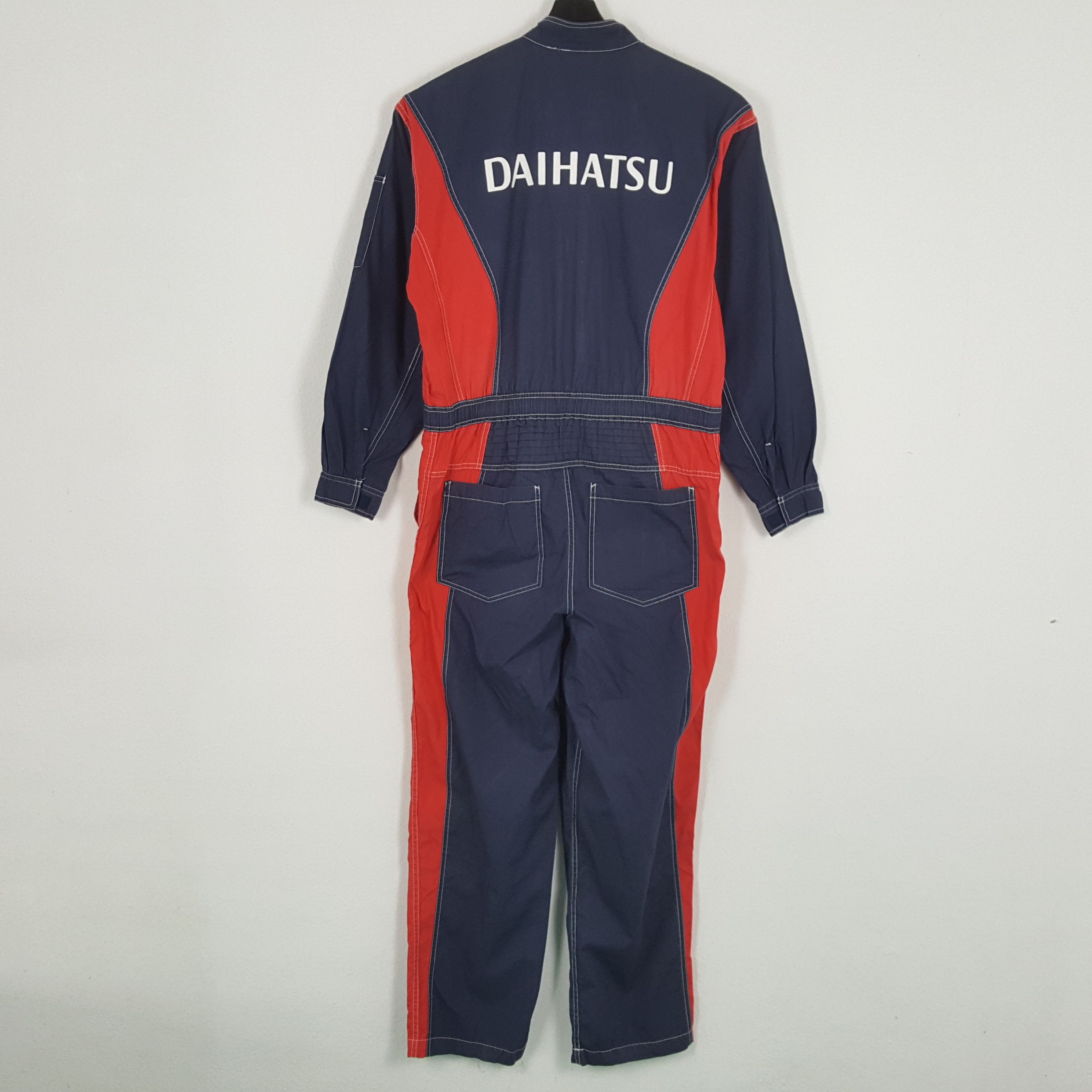 Vintage DAIHATSU Japanese Motorsports Racing Style Coverall Jacket Size US L / EU 52-54 / 3 - 1 Thumbnail