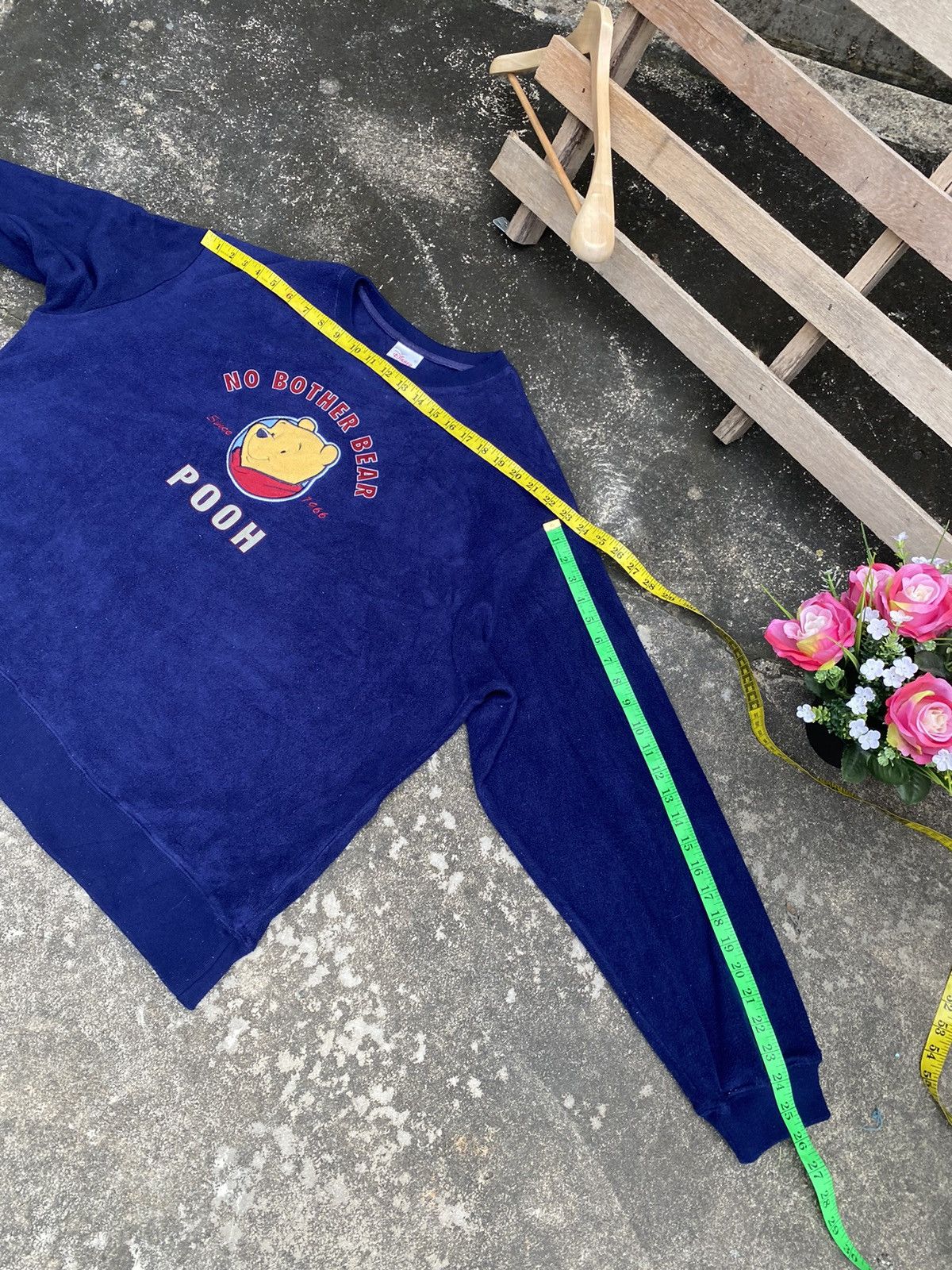Cartoon Network × Disney × Vintage Vintage 90s Disney Winnie The Pooh Sweatshirt Fleece Size US XXL / EU 58 / 5 - 11 Thumbnail