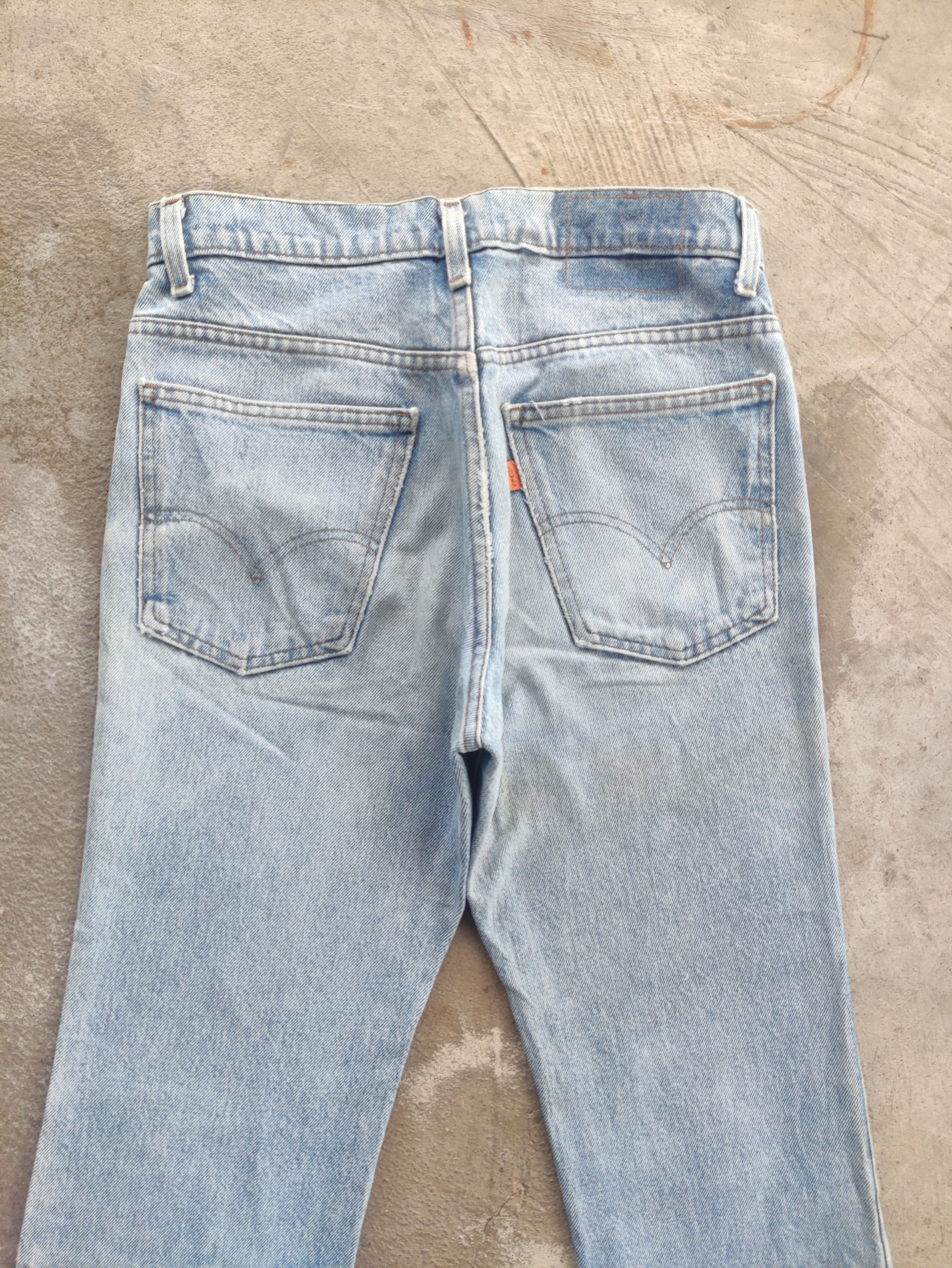 Levi's Vintage Levis Flare Jean Distressed Faded Denim Pants Size US 30 / EU 46 - 9 Thumbnail