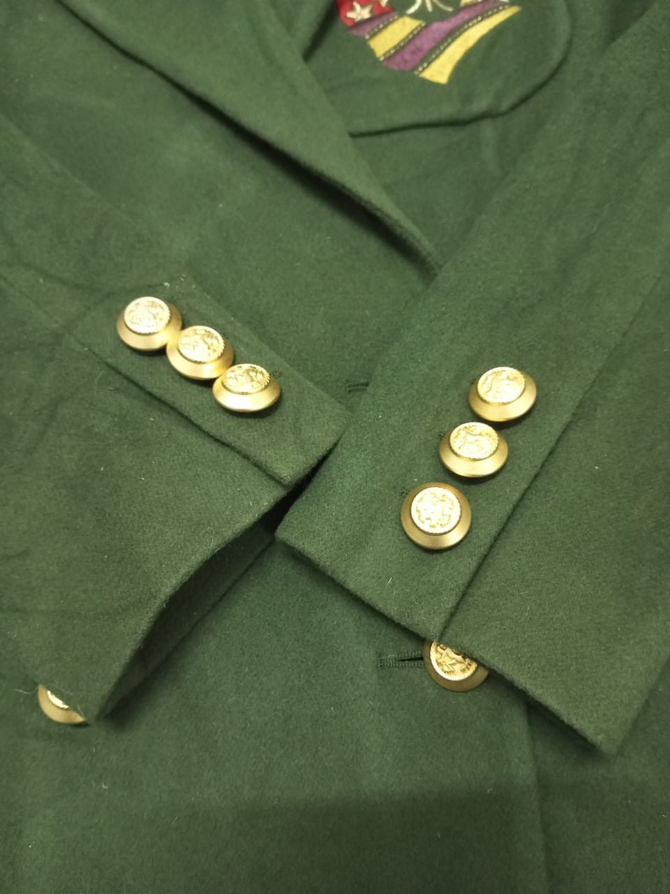 Iceberg × Vintage A04 Vintage Iceberg Double Breast Wool Jacket Size M / US 6-8 / IT 42-44 - 11 Thumbnail