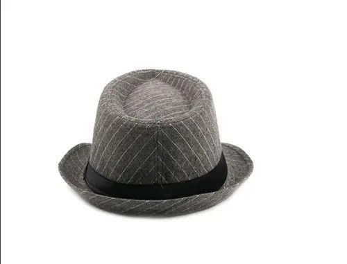 Japanese Brand Stripe fedora hat Size ONE SIZE - 5 Thumbnail