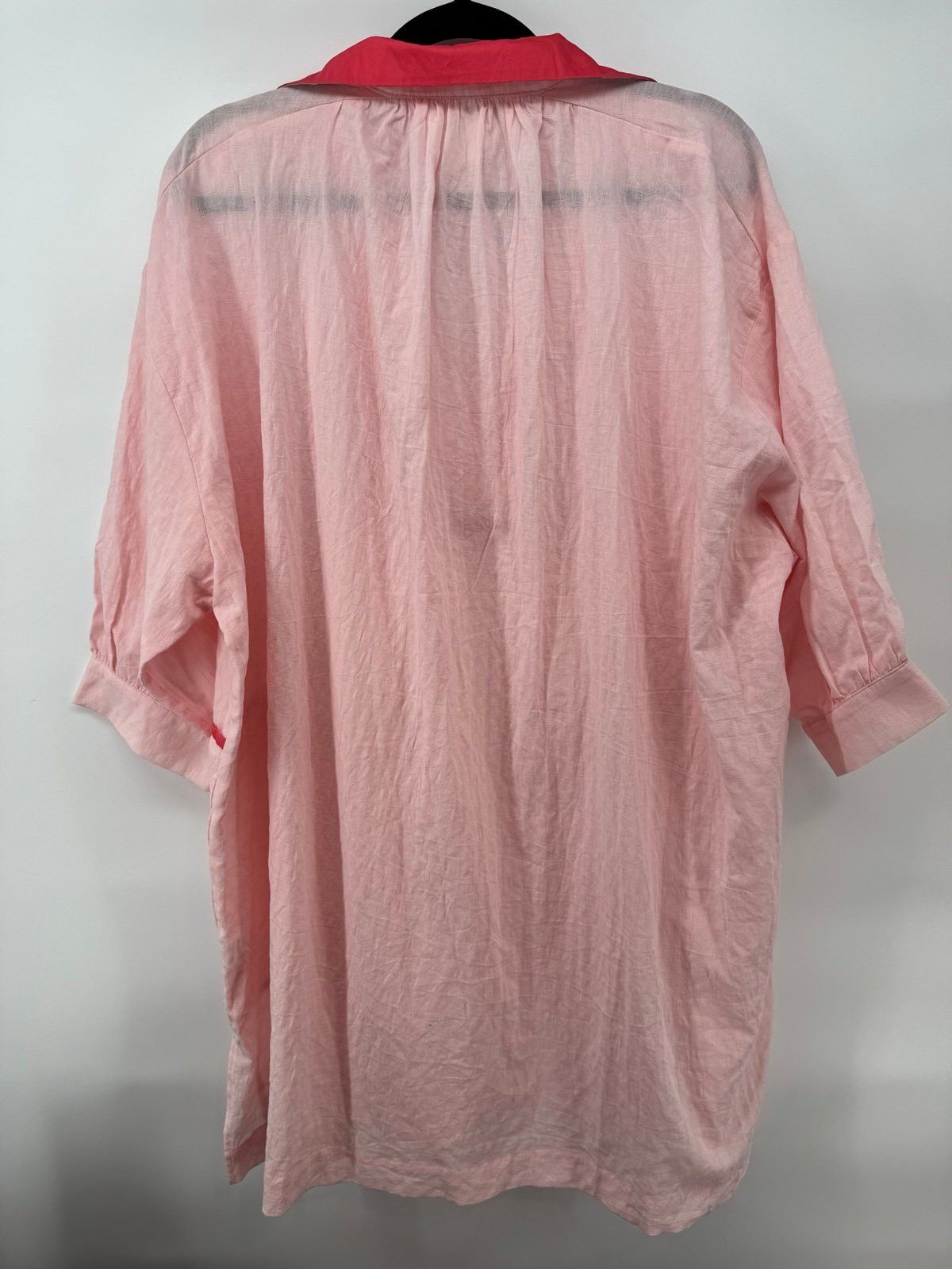 Other Pomander Place Pink Salt Lizzie Coverup Relexed Fit Gauzy L Size L / US 10 / IT 46 - 9 Thumbnail