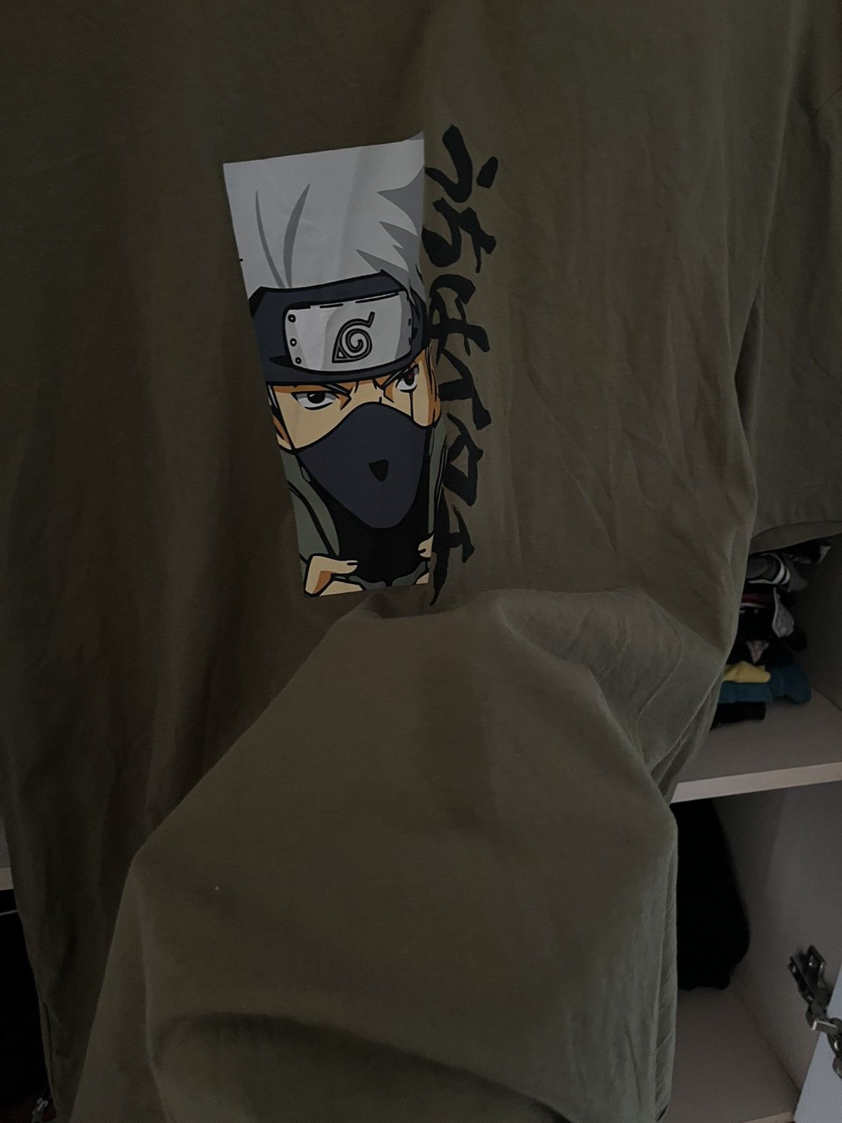 Anime Rare Naruto 2002 Kakasi Vintage Tee Size US XXL / EU 58 / 5 - 4 Thumbnail