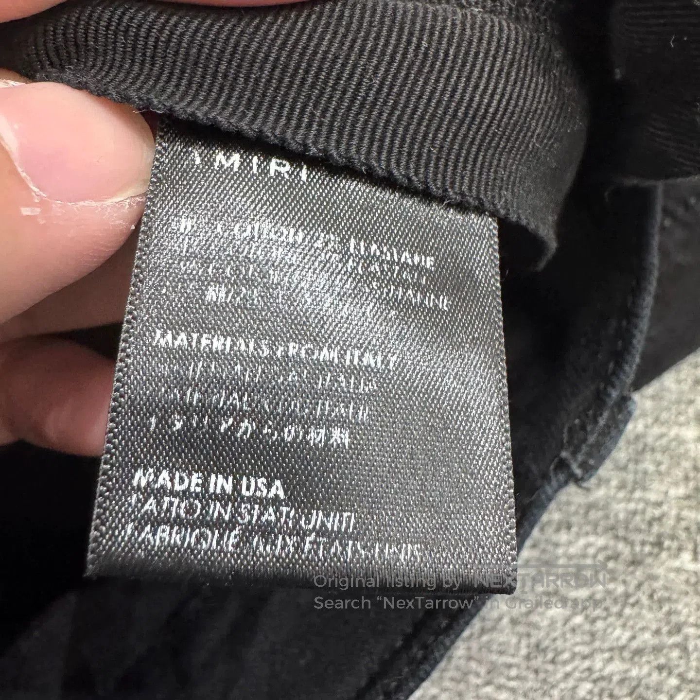 Amiri AMIRI Black Diamond Distressed Jeans. Size US 29 - 4 Thumbnail