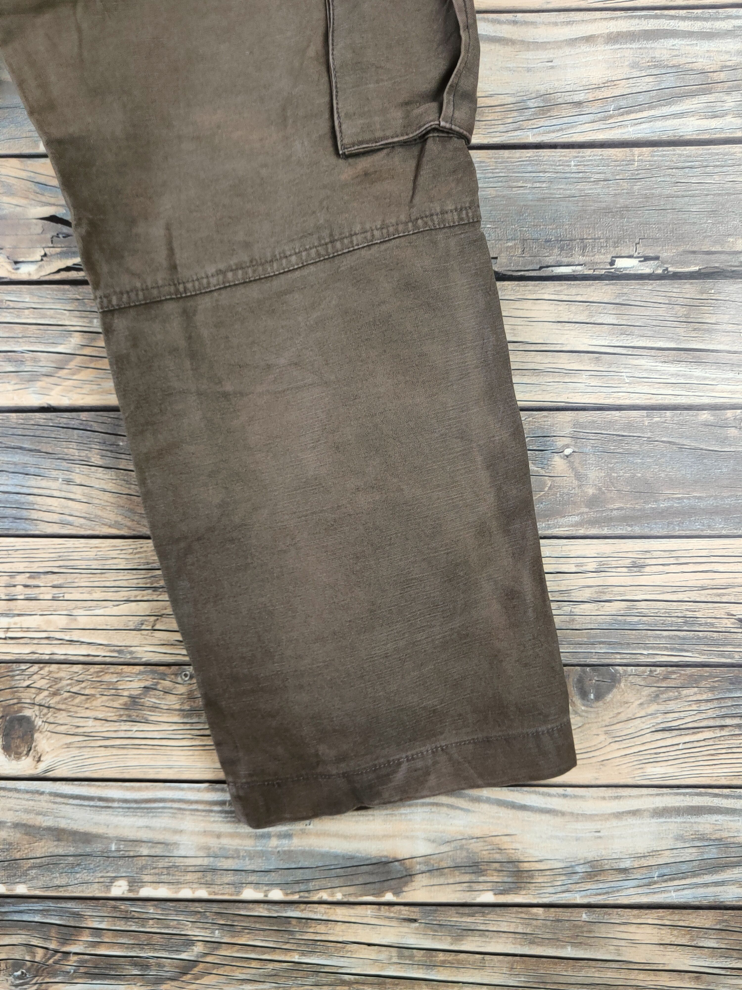 RAGEBLUE DL Rageblue Brown Multipocket Cargo Pants #46-401 Size US 31 - 11 Thumbnail