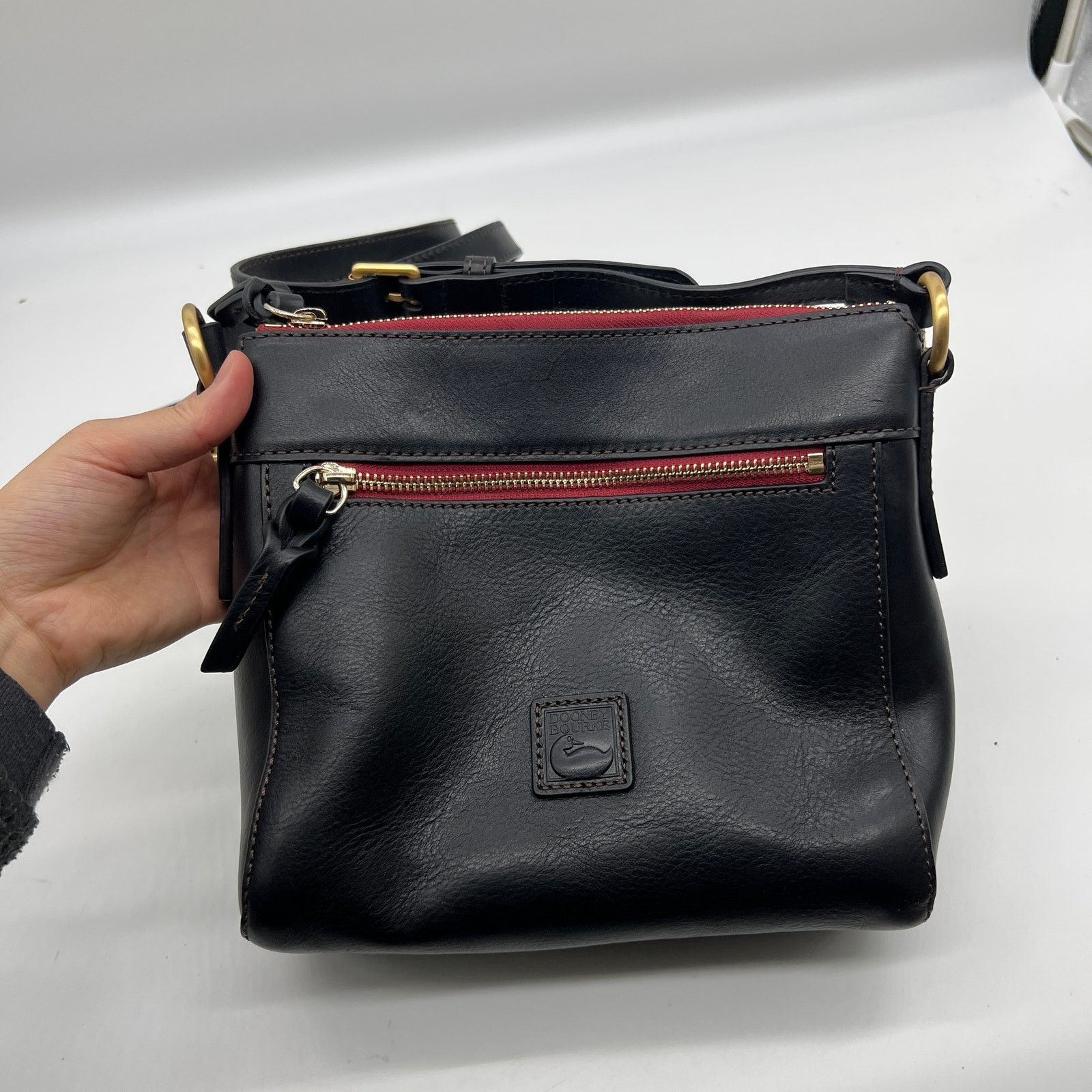 Dooney & Bourke Dooney & Bourke Florentine Leather Allison Crossbod Size ONE SIZE - 1 Thumbnail