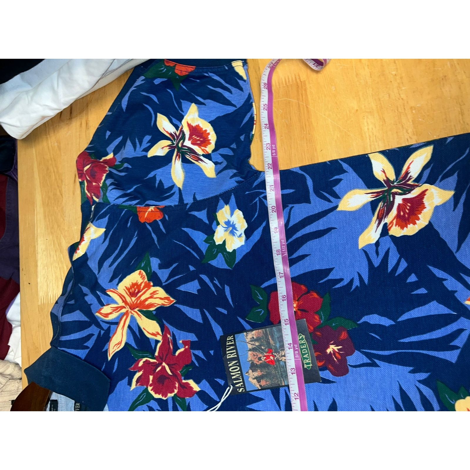 Vintage Vintage Salmon River Polo Shirt Floral Hawaiian NWT Medium Size US M / EU 48-50 / 2 - 10 Thumbnail