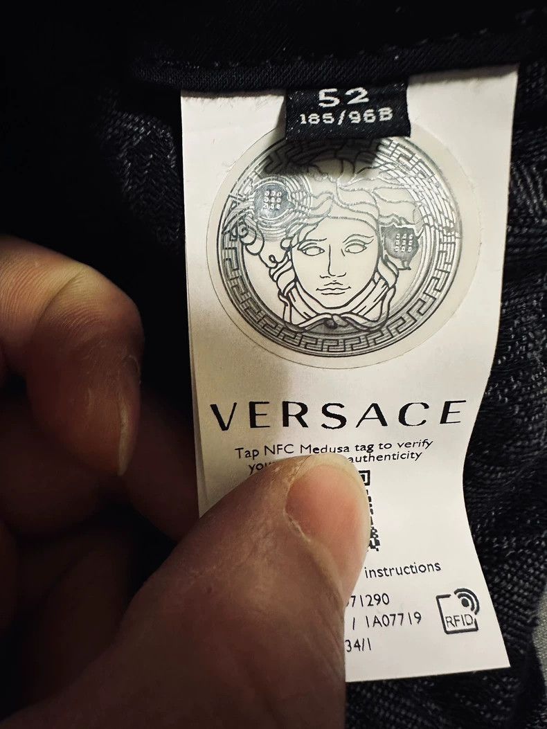 Versace Versace Jacquard deep embroidery heavy hardware jacket jac Size US XL / EU 56 / 4 - 7 Thumbnail