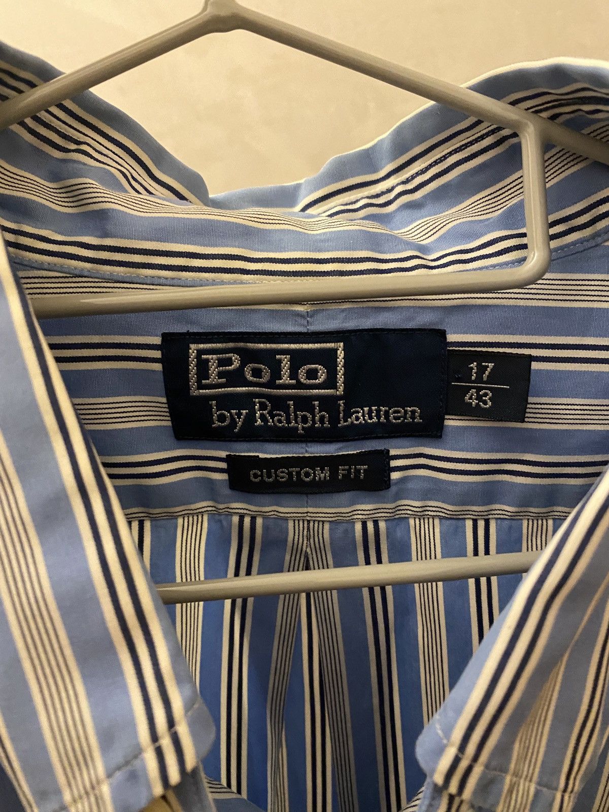 Ralph Lauren × Vintage Vintage Ralph lauren stripped shirt button up Size US XL / EU 56 / 4 - 2 Thumbnail