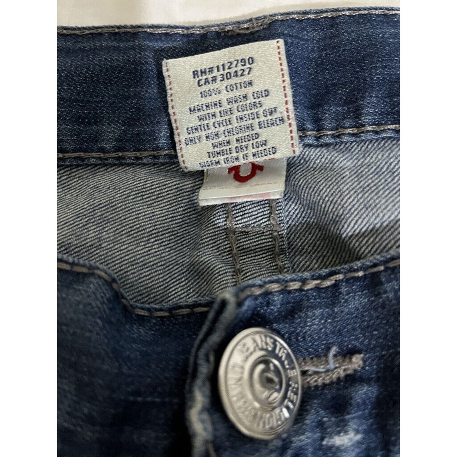 True Religion True Religion Ricky Big T Sz 38 Size US 38 / EU 54 - 8 Thumbnail